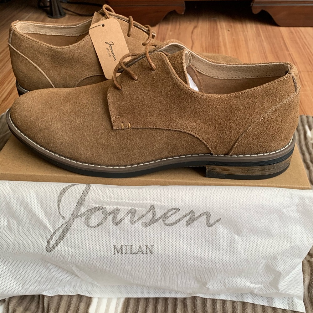 NIOB Woman tan dress oxford shoes size 10